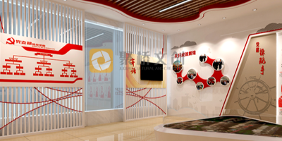 廣東紅色黨建展廳設計說明，傳承優秀紅色基因