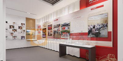 醫院黨建文化長廊設計案例：如何融合“紅色脈動”與“醫者仁心”？