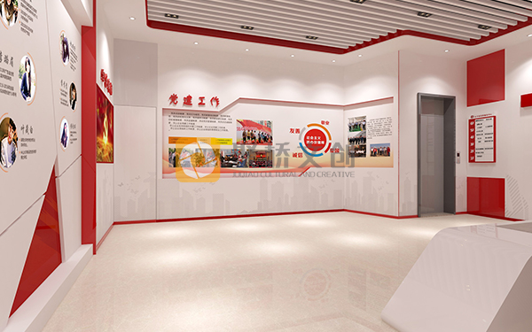 佛山黨建展廳設計,佛山黨建文化展廳建設