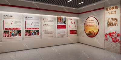 【干貨】紅色主題展館設(shè)計的色彩與展陳搭配技巧，提升展館吸引力