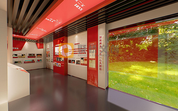 紅色展廳設(shè)計(jì)