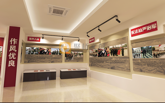 部隊軍史館榮譽文化建設