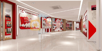 人民法院紅色黨建展廳主題設計，啟迪思想、凝聚力量、引領方向