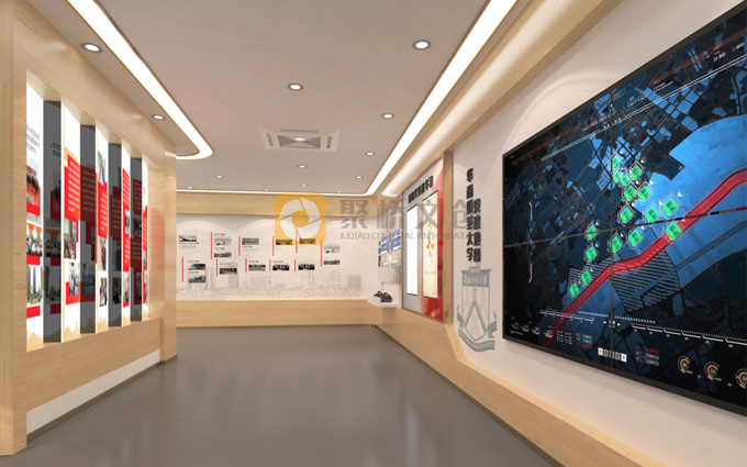 華師黨建展廳大屏幕設(shè)計(jì)