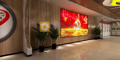 紅色展館設計中，不同展陳區域如何營造不同氛圍？