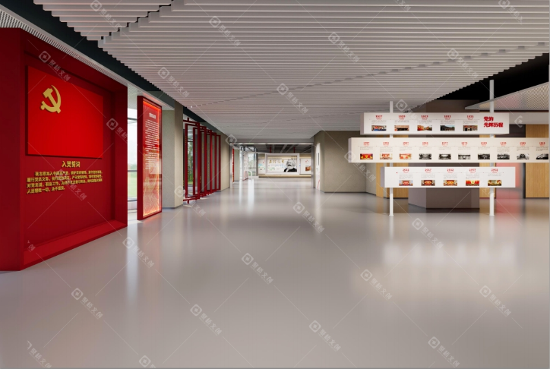 紅色展覽館設計