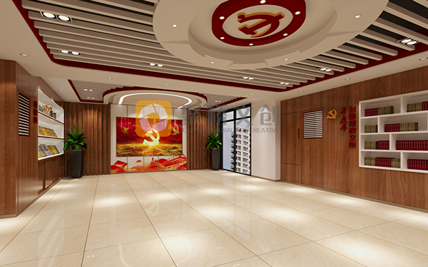 廣東紅色文化設計公司，分享黨建展廳入口設計的特點