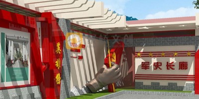 軍史長廊多媒體展項融入，傳承弘揚光榮軍史